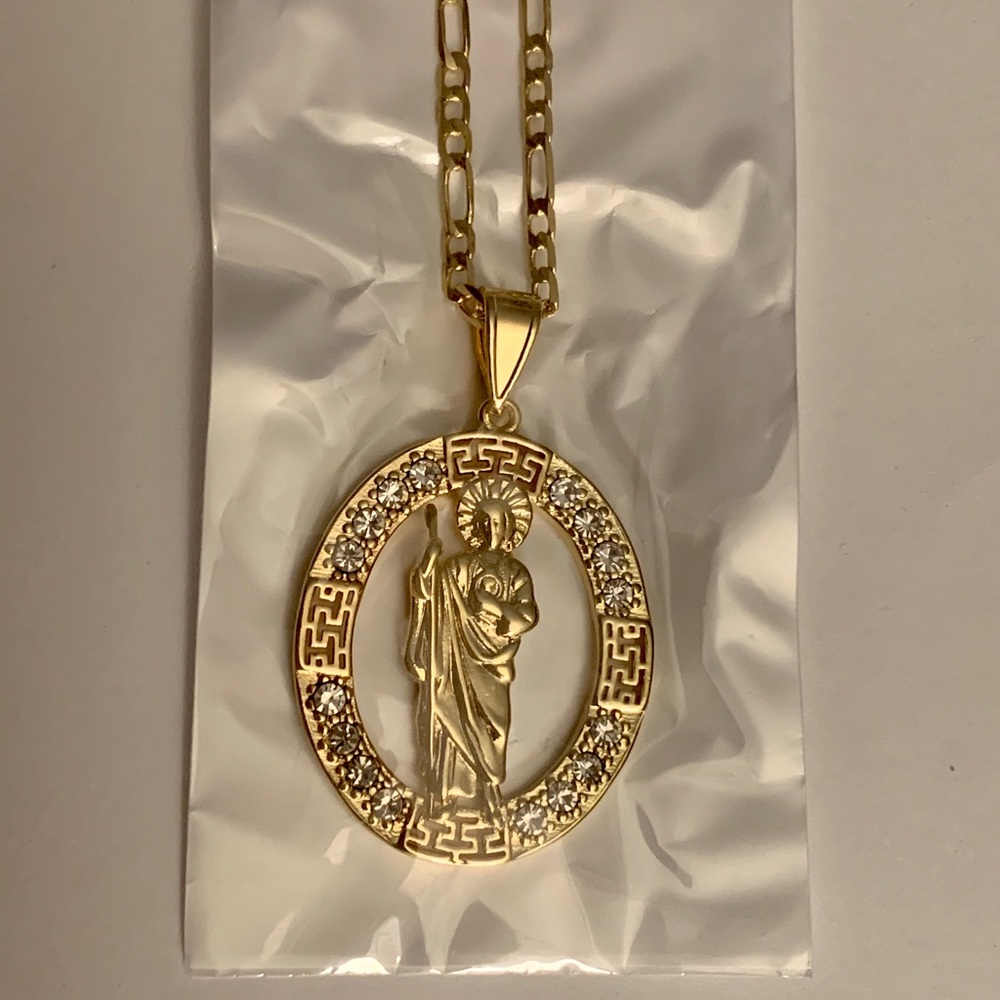 Saint Jude Necklace and Pendant San Judas de Tadeo
